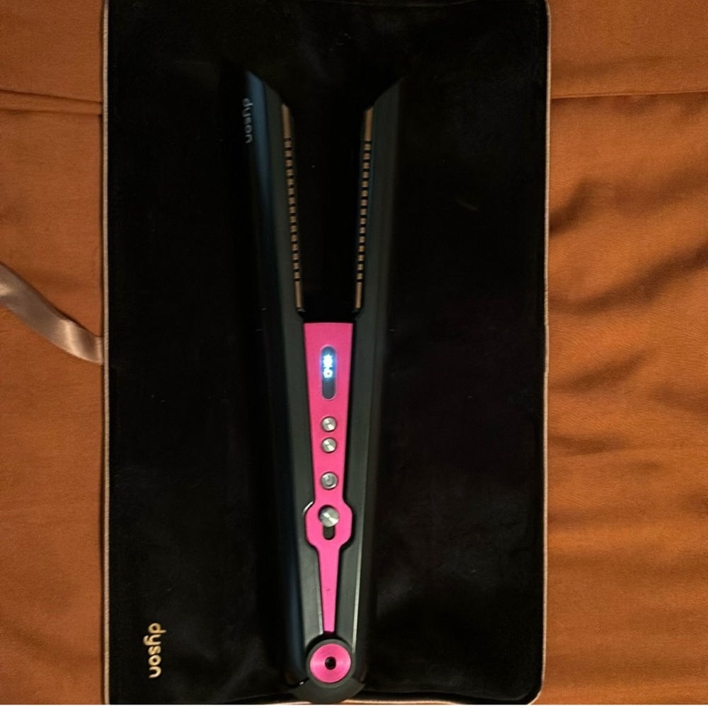 Pink and Black Hair Straightener